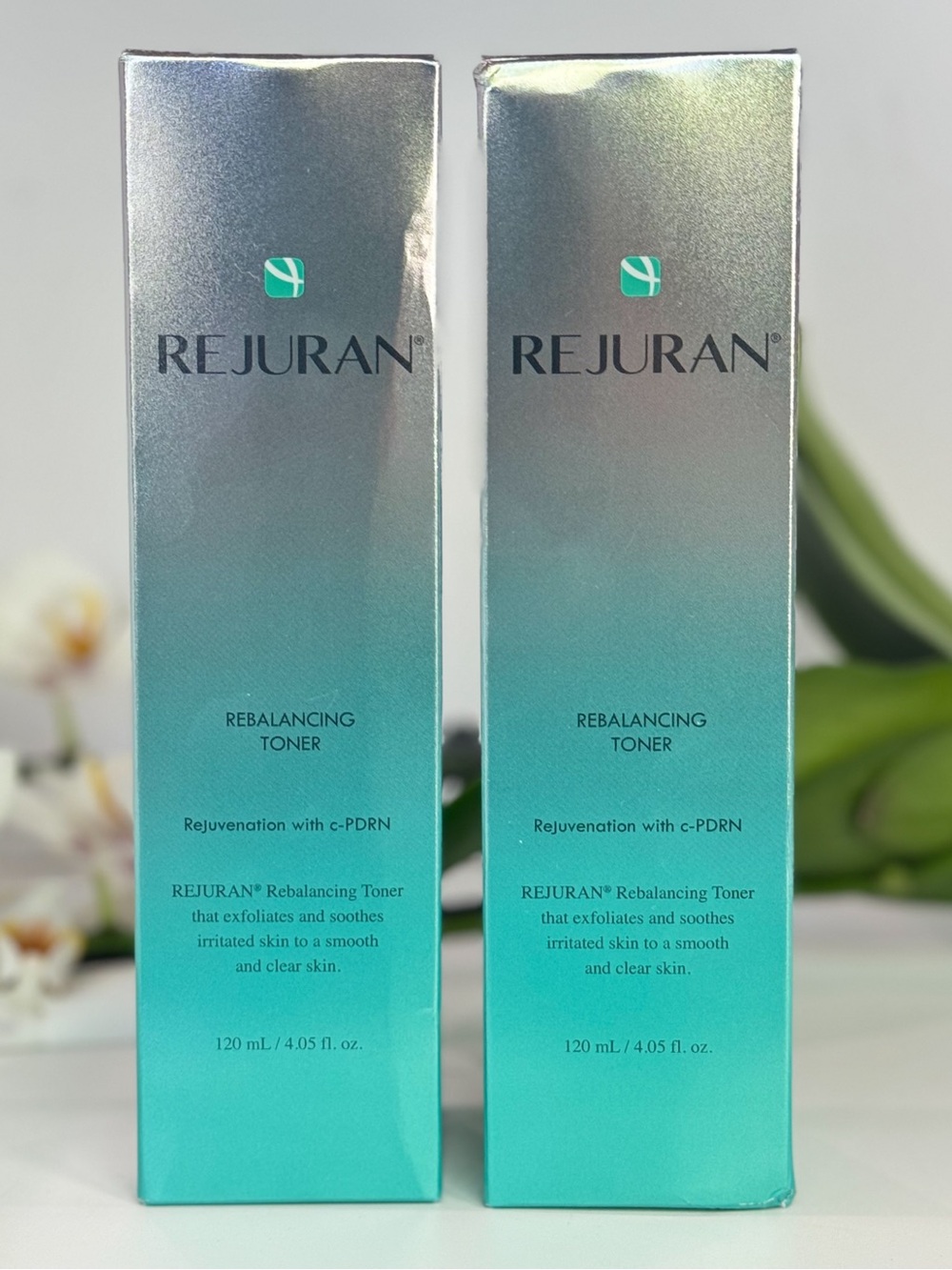 Rejuran Rebalancing Toner Duo Set (2 x 120mL) | New & Sealed | Retail $78